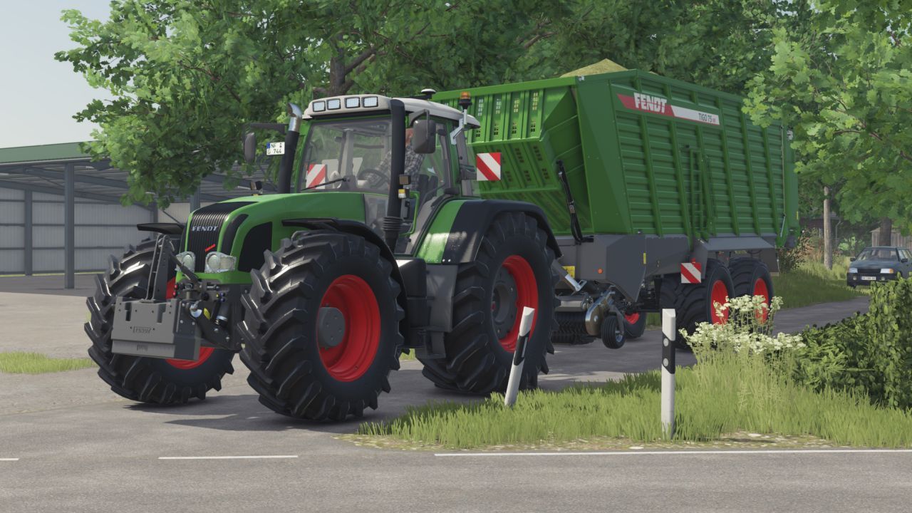 Legendärer Traktor Fendt Favorit 900 Vario Gen2 “Frog Eye” für Farming Simulator 25