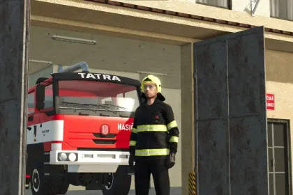 Czech Fire Suit for Farming Simulator 25