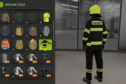Tschechischer Feuerwehranzug für Farming Simulator 25 — 2