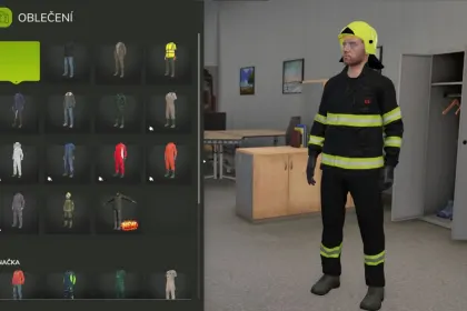 Tschechischer Feuerwehranzug für Farming Simulator 25 — 3