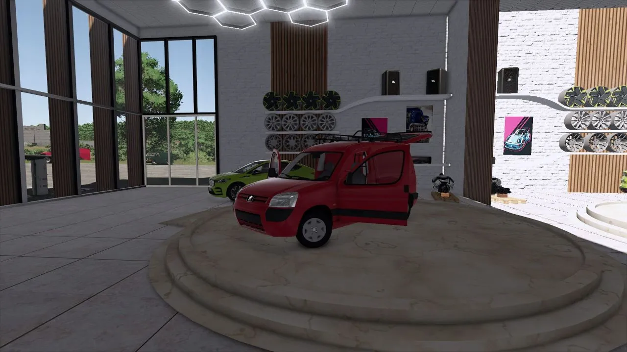 Легендарний Фургон Peugeot Partner 2006 для Farming Simulator 25 — Маневрений Помічник на Фермі