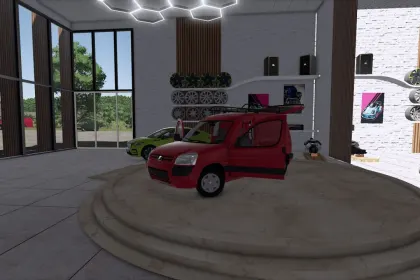 Легендарний Фургон Peugeot Partner 2006 для Farming Simulator 25 — Маневрений Помічник на Фермі — 1