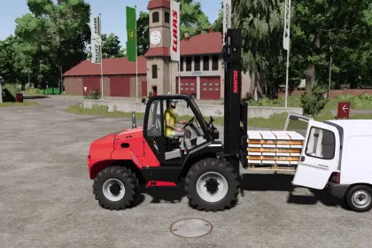 Легендарний Фургон Peugeot Partner 2006 для Farming Simulator 25 — Маневрений Помічник на Фермі — 4