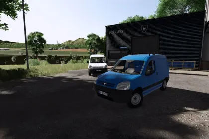 Легендарний Фургон Peugeot Partner 2006 для Farming Simulator 25 — Маневрений Помічник на Фермі — 5