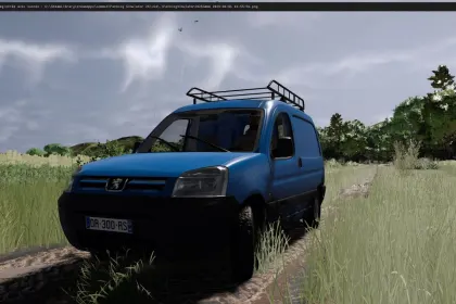 Легендарний Фургон Peugeot Partner 2006 для Farming Simulator 25 — Маневрений Помічник на Фермі — 6