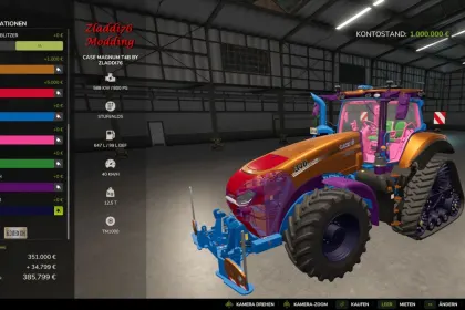 Traktor Case IH Magnum T4B Edit do Farming Simulator 25 — 2