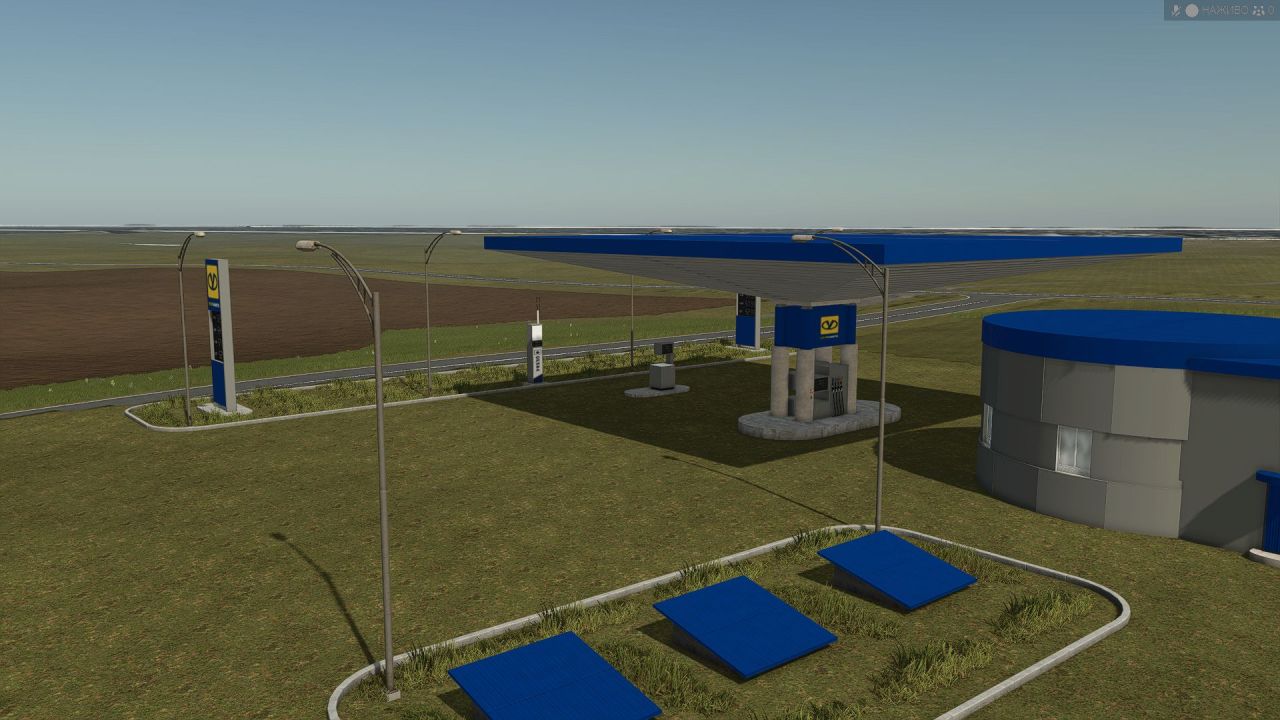 UKRNAFTA Tankstelle für Farming Simulator 25