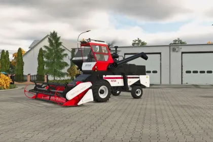 Legendary Combine Rostselmash Niva Effect — Efficient Harvesting in Farming Simulator 25