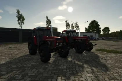 Traktor Zetor Crystal 12045 12145 Turbo Pack GPS do Farming Simulator 25
