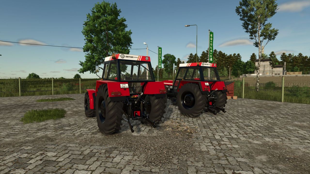 Traktor Zetor Crystal 12045 12145 Turbo Pack GPS do Farming Simulator 25