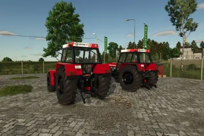 Traktor Zetor Crystal 12045 12145 Turbo Pack GPS do Farming Simulator 25 — 2