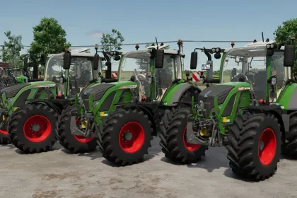 Traktor Fendt 500 Vario Series do Farming Simulator 25