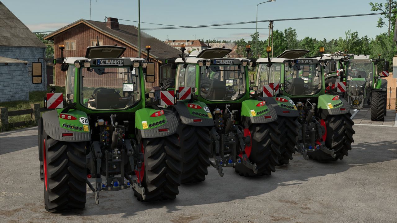 Traktor Fendt 500 Vario Series do Farming Simulator 25