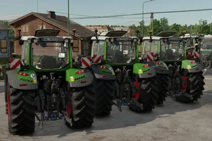 Traktor Fendt 500 Vario Series do Farming Simulator 25 — 2
