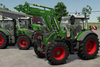 Traktor Fendt 500 Vario Series do Farming Simulator 25 — 4