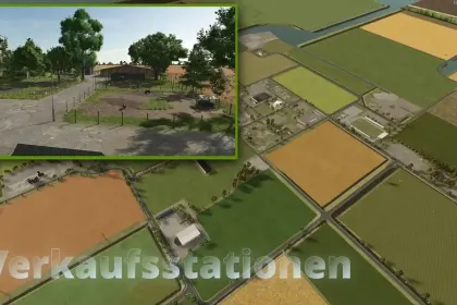 Нова 4X Карта NF Marsch для Farming Simulator 25 — Мультифрукти, BGA та Величезні Поля — 1