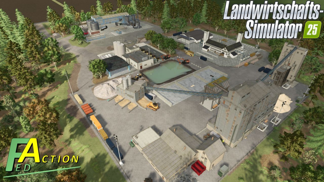 Ефективний FED Production Pack: Силоси‑Фабрики для Переробки в Силос у FS25