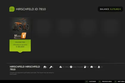 Legendärer Traktor John Deere 7810 – Stilvoller Youngtimer für Ihren Bauernhof — 2