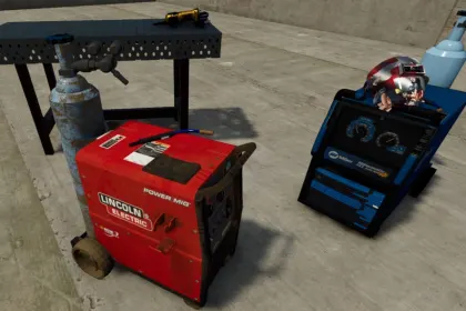 Ефективний Welder repair e — Мобільний Зварювальний Ремонт Техніки у FS25 — 1