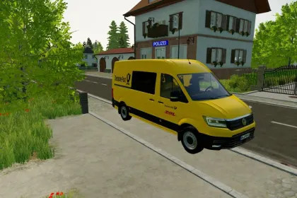 Skin Volkswagen Crafter L2H2 Deutsche Post für Farming Simulator 22 — 2