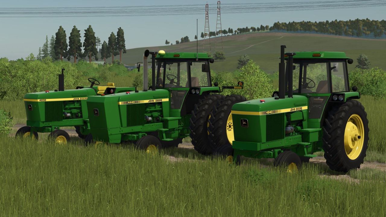 Traktor John Deere Soundguard Series do Farming Simulator 25
