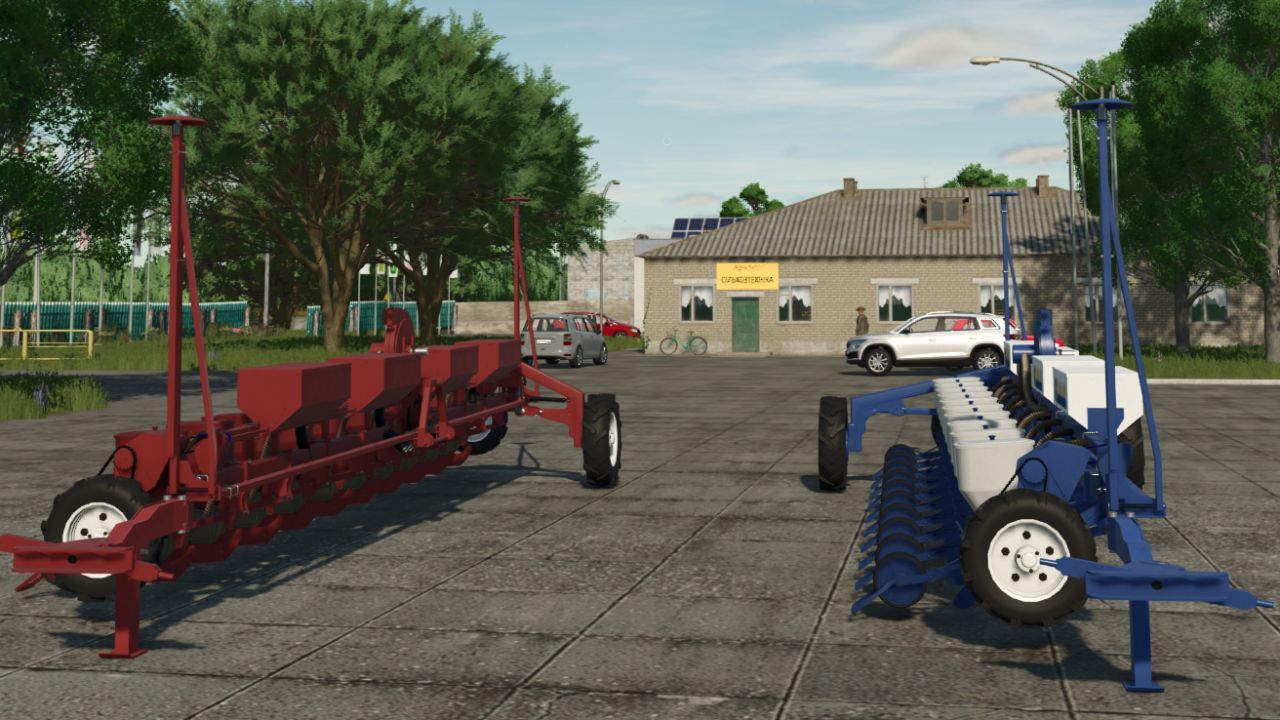 Efektywna Siewnik Red Star UPS-10 do Precyzyjnego Siewu w Farming Simulator 25