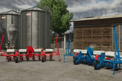 Efektywna Siewnik Red Star UPS-10 do Precyzyjnego Siewu w Farming Simulator 25 — 3