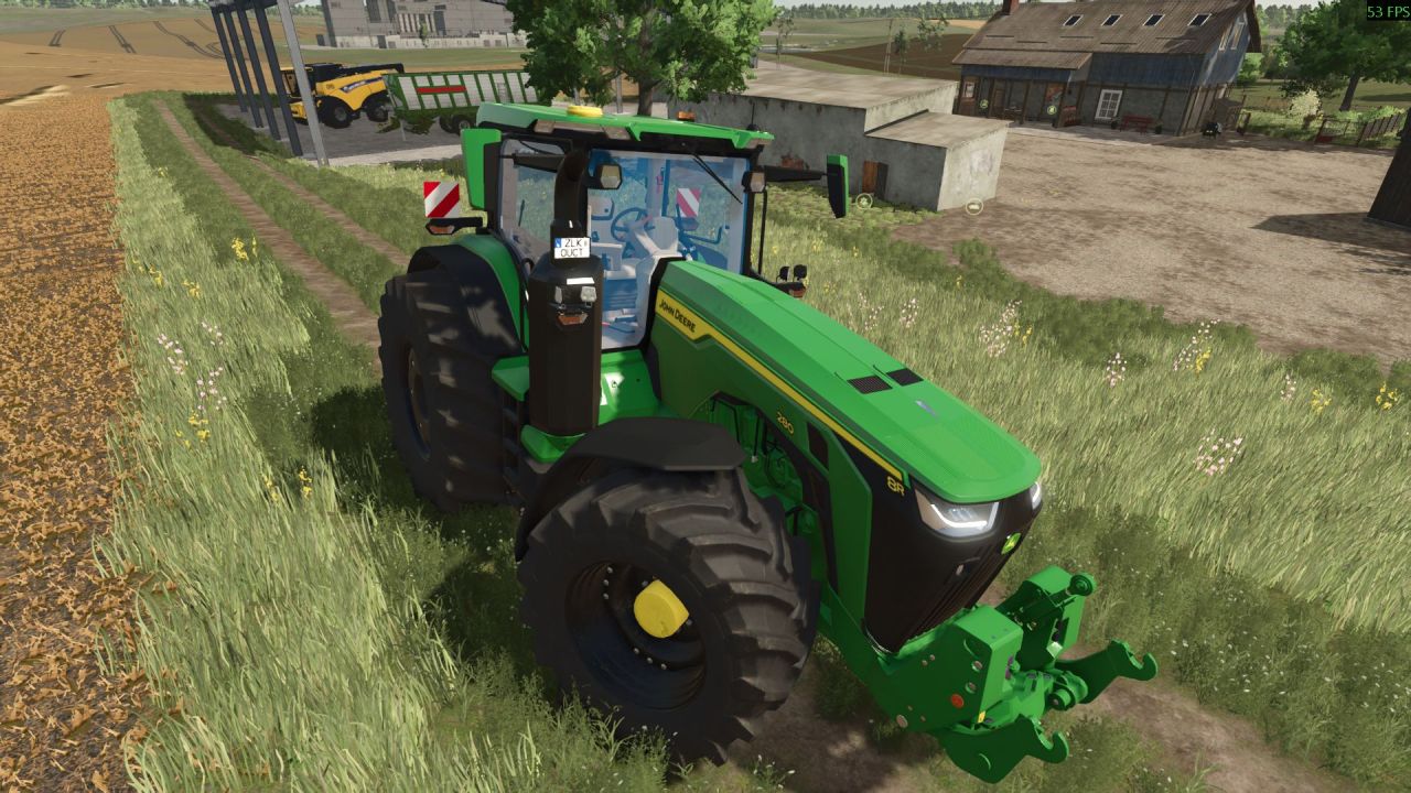 Traktor John Deere 8R PowerSwap do Farming Simulator 25