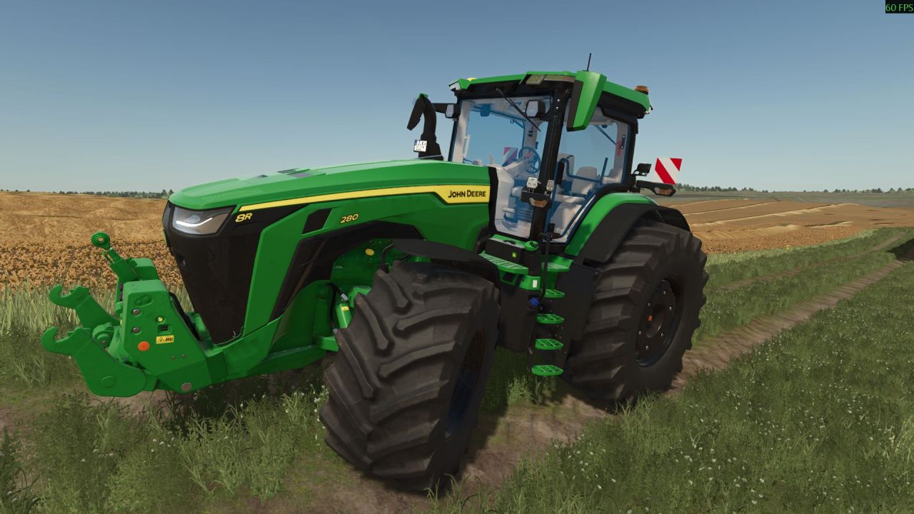 Traktor John Deere 8R PowerSwap do Farming Simulator 25