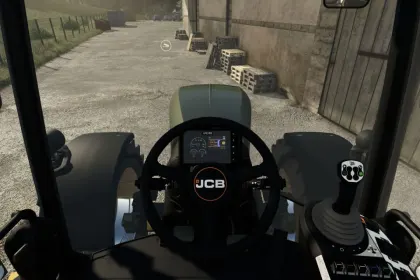 Traktor JCB Fastrac 4220 Edit do Farming Simulator 25 — 3