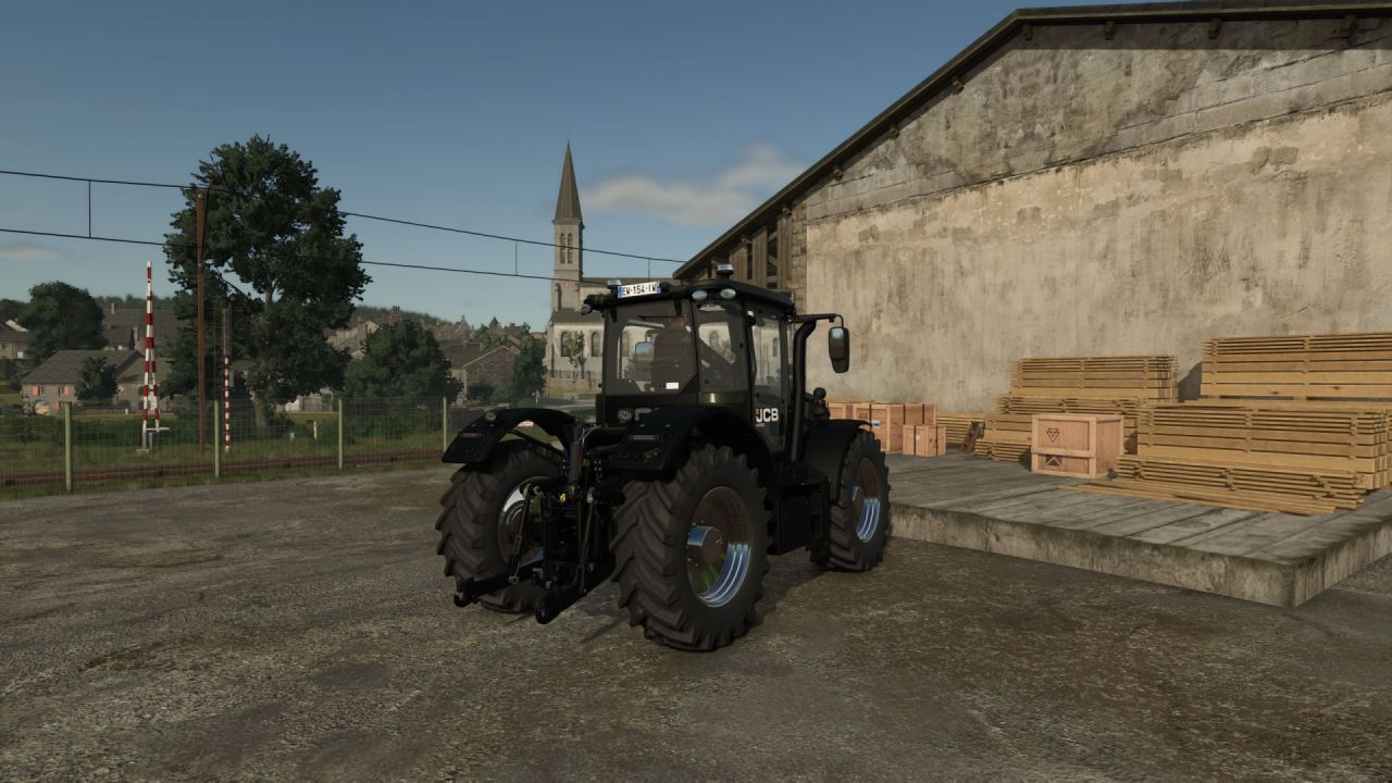 Traktor JCB Fastrac 4220 Edit do Farming Simulator 25