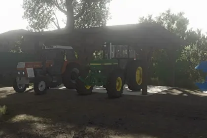 Новий Малий Польський Сарай Small Polish Shed для Зручного Зберігання Техніки у FS25 — 4