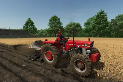 Traktor Massey Ferguson 100 Series do Farming Simulator 25