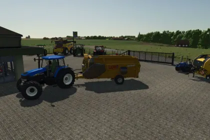 Efficient Feed Mixer Lucas Castor 60R for Farming Simulator 25 — Simple and Productive — 1