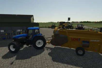 Efficient Feed Mixer Lucas Castor 60R for Farming Simulator 25 — Simple and Productive — 2