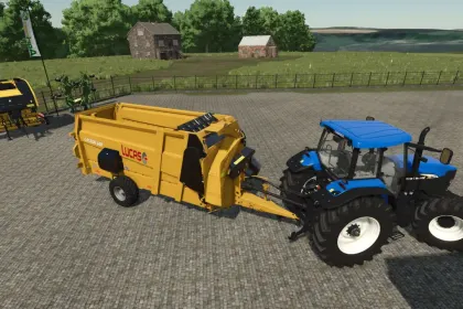 Efficient Feed Mixer Lucas Castor 60R for Farming Simulator 25 — Simple and Productive — 3