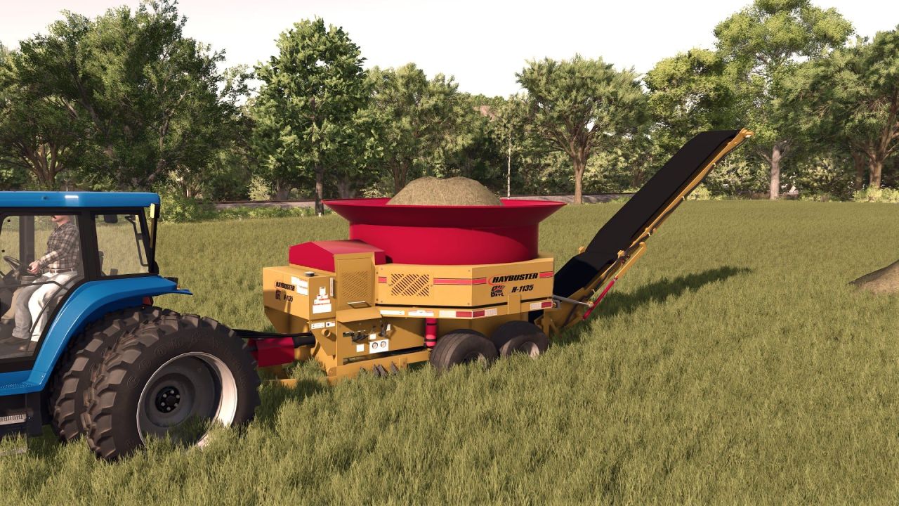 Efficient Feed Mixer Lucas Castor 60R for Farming Simulator 25 — Simple and Productive