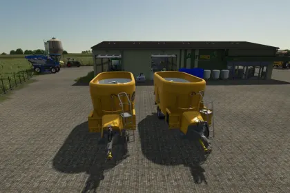 Efficient Feed Mixer Lucas Castor 60R for Farming Simulator 25 — Simple and Productive — 7