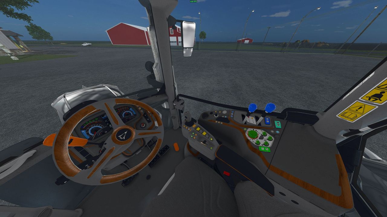 Traktor Deutz Fahr 6135C do Farming Simulator 25