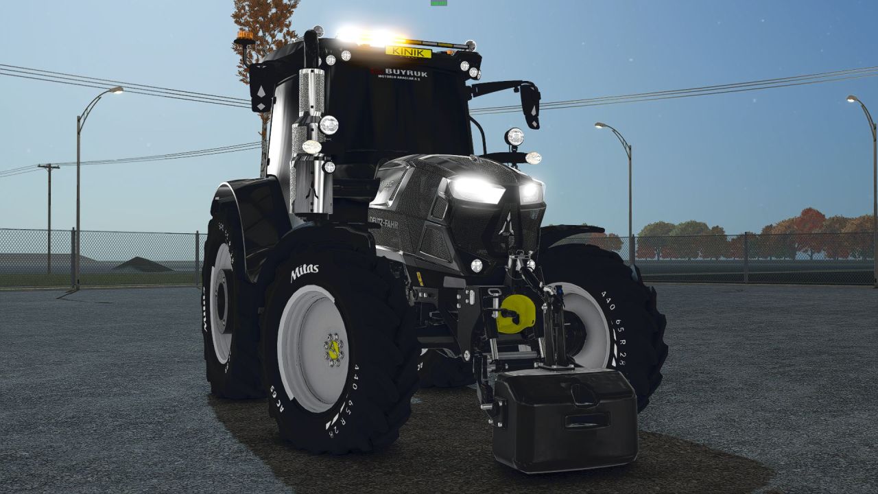 Traktor Deutz Fahr 6135C do Farming Simulator 25