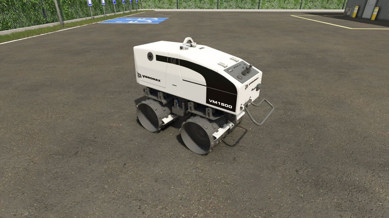 Traktor JCB Vibromax V1500 do Farming Simulator 25
