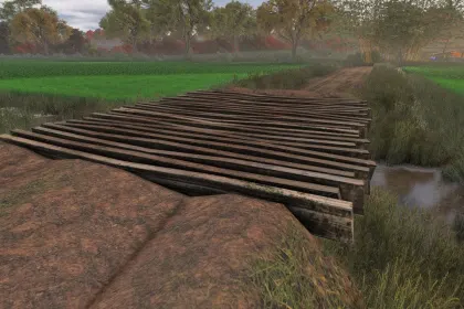 Neue Holzbrücke für Farming Simulator 25 – Günstig und Praktisch