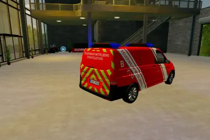 Скін Mercedes-Benz Vito 2017 Mittelberg для Farming Simulator 22 — 2