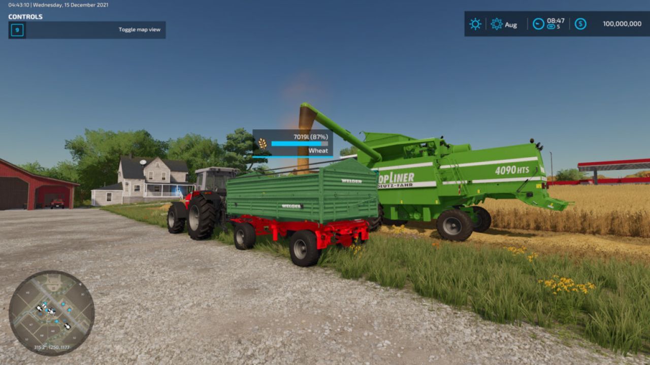 Додаткові налаштування гри для Farming Simulator 22