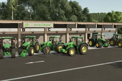 Traktor John Deere 7R Series 2020 do Farming Simulator 25