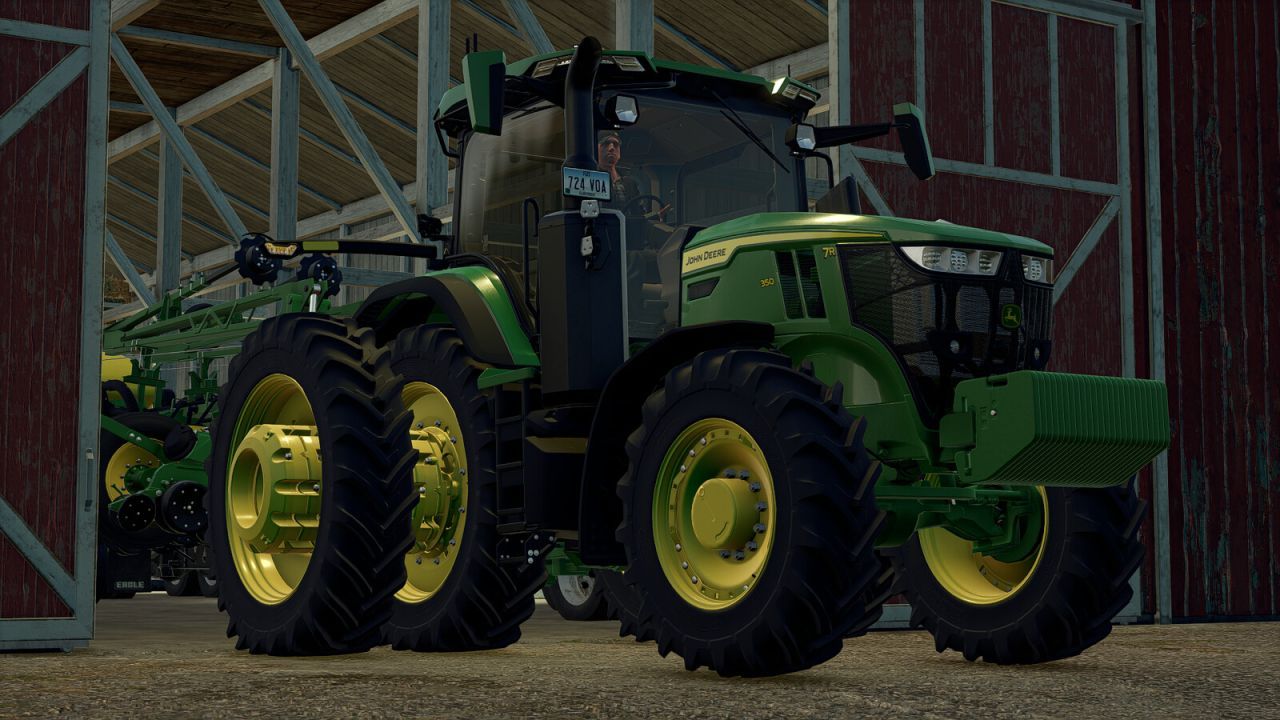Traktor John Deere 7R Series 2020 do Farming Simulator 25