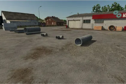 Neues Pipe Pack — Rohrset für Trigger in Farming Simulator 25 — 2