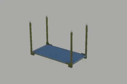 Ефективний Pipe Rack для FS25 — Зручна Стійка для Зберігання Труб (2 Розміри) — 1