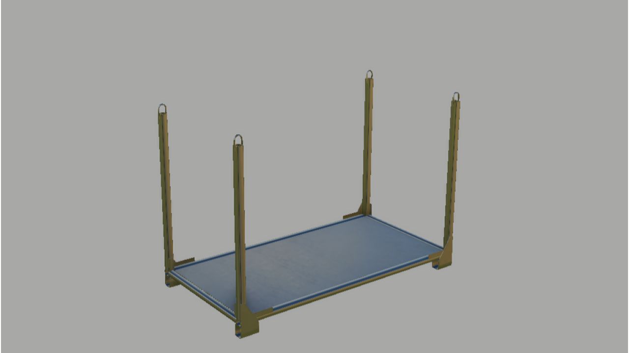 Ефективний Pipe Rack для FS25 — Зручна Стійка для Зберігання Труб (2 Розміри) - Скріншоти