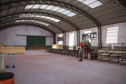 ESC Sägewerk für Farming Simulator 25 — 5